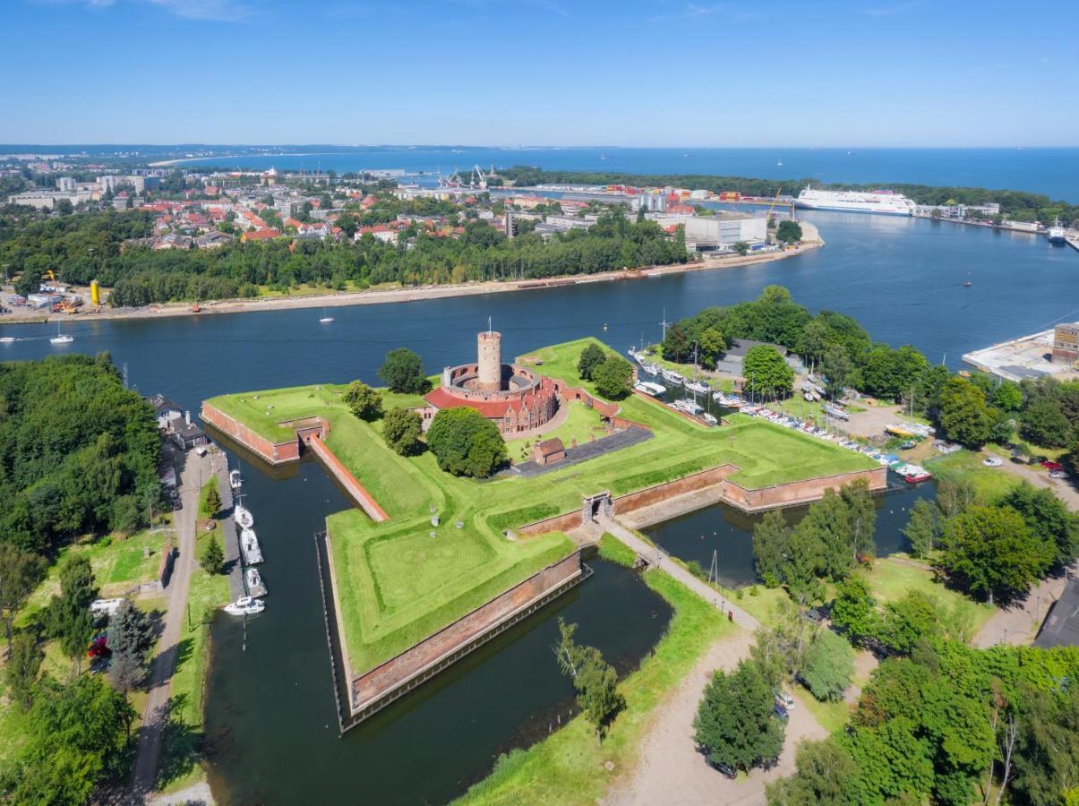 Stylowy Apartament W Historycznej Czesci Gdanska Luaran gambar